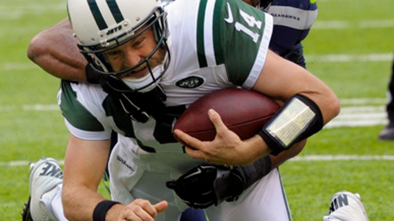 Marshall says Jets sticking by Fitzpatrick despite struggles
